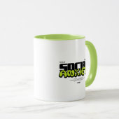Mug Funny Introvert "Social Anxiety" Quote (Devant droit)