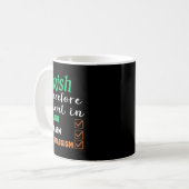 Mug Funny Irish Fluent In Smart St Patricks Gift (Devant gauche)