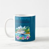 Mug Funny Island Cruise Ship Family Reunion  (Gauche)