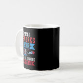 Mug Funny Istant Fireworks Directeur I Run You Run 4th (Devant gauche)