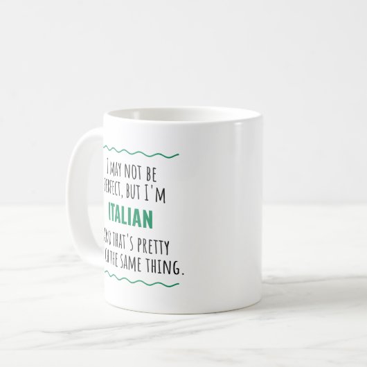 Mug Funny Italian (Devant gauche)