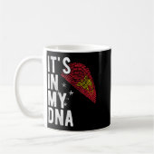 Mug Funny It's In My Dna Papua New Guinea Flag Fingerp (Gauche)