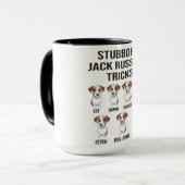 Mug Funny Jack Russell Terrier Chien (Devant gauche)