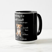 Mug Funny Jack Russell Terrier Chien (Devant droit)