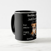 Mug Funny Jack Russell Terrier Chien (Devant gauche)