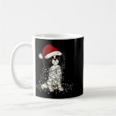 Mug Funny Japanese Chin Christmas Graphics Dog Lights  (Gauche)