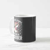 Mug Funny Jesus Born In December Christmas Birthday Hu (Devant gauche)