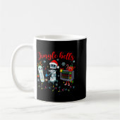 Mug Funny Jingle Bells Telemetry Nurse Christmas Tech (Gauche)