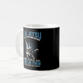 Mug Funny Jiu Jitsu Combattants BJJ Humour d'entraînem (Devant gauche)