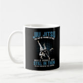 Mug Funny Jiu Jitsu Combattants BJJ Humour d'entraînem (Gauche)