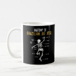 Mug Funny Jiu Jitsu Fighter Anatomy BJJ Humour d'entra<br><div class="desc">Funny Jiu Jitsu Fighter Anatomy BJJ Humour d'entraînement.</div>