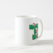 Mug Funny Joke Christmas Humor Naughty But Nice (Devant droit)