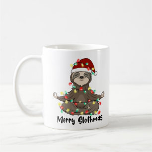 Mug Funny Joyeux Slothmas