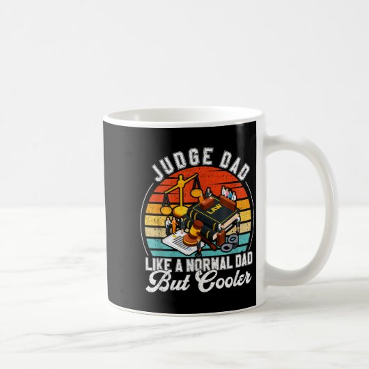Mug Funny Judge Gift Judge Dad Judge Top Judge Gift (Droite)