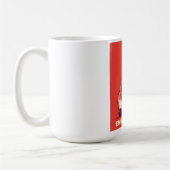 Mug Funny Judging Cat Embarrassing Retro Poster Art (Gauche)