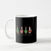 Mug Funny Just A Festive Goose Santa Reindeers Merry X (Gauche)