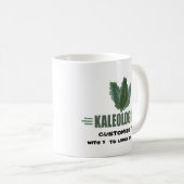 Mug Funny Kale (Devant droit)