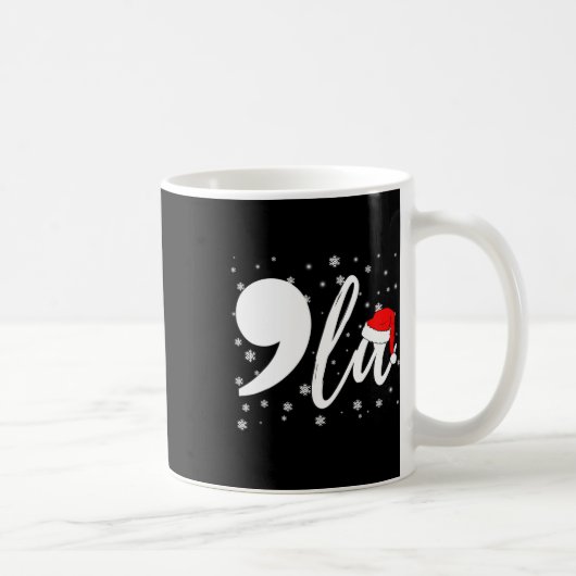 Mug Funny Kamala Harris 2024 Comma La Christmas Pour m (Droite)