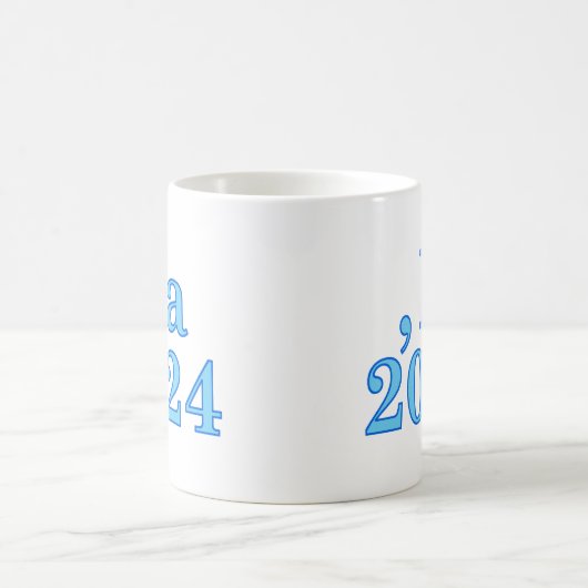 Mug Funny Kamala Harris Comma La 2024 (Centre)