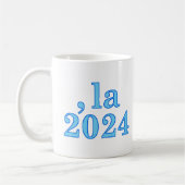 Mug Funny Kamala Harris Comma La 2024 (Gauche)