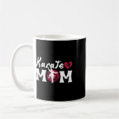 Mug Funny Karate Lover Maman Graphisme Pour Femmes Et (Gauche)
