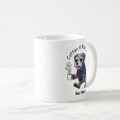 Mug Funny Kerry Blue Terrier Dog Business Suit Coffee  (Devant droit)