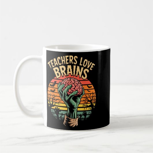 Mug Funny Key Quote All Teachers Love Brains Cool Hall (Gauche)