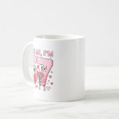 Mug Funny Kiss Me I'm 67 Cute Valentine's Day Couples  (Devant gauche)