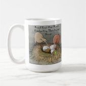 Mug Funny Kiwi Birds Tending Their Fruit (Gauche)