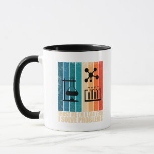 Mug Funny laboratoire technique vintage laboratoire te