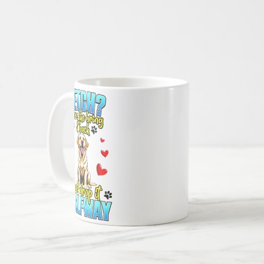 Mug Funny Labrador Retriever Design For Dog Owner  (Devant gauche)