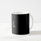 Mug Funny Lazy berger allemand Chien Chien Chillin Chi (Devant droit)