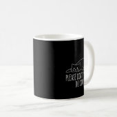 Mug Funny Lazy Cat Please Don't Make Me Do Stuff Cool (Devant droit)
