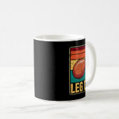 Mug Funny Leg Day Costume Turkey Day Pilgrim Thanksgiv (Devant droit)