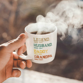 Mug Funny Legend Mari Daddy Grand-père Cadeau personna