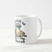 Mug Funny Lemur Too Chill To Be Bothered Madagascar Ar (Devant droit)