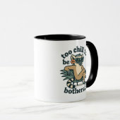 Mug Funny Lemur Too Chill To Be Bothered Madagascar Ar (Devant droit)