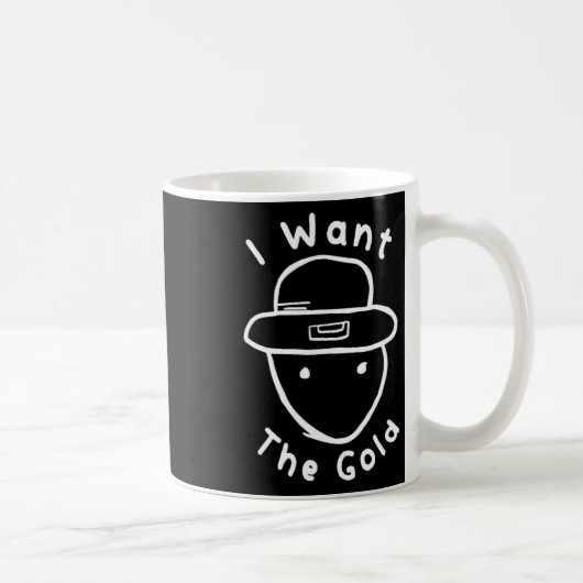 Mug Funny Leprechaun Amateur Sketch St patrick de mème (Droite)