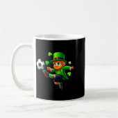 Mug Funny Leprechaun Irish Soccer St Patricks Men Boy (Gauche)