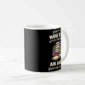 Mug Funny Librarian Quote For Library Nerd (Devant droit)