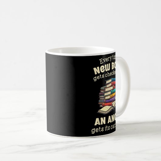 Mug Funny Librarian Quote For Library Nerd (Devant droit)