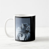 Mug Funny Lion Singe Mème Ragebait Mème Brainrot Gen (Gauche)