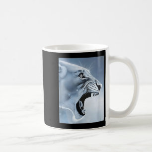 Mug Funny Lion Singe Mème Ragebait Mème Brainrot Gen