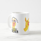 Mug FUNNY LLAMA Vous êtes Extraordinaire ENSEIGNANT ÉT (Devant gauche)