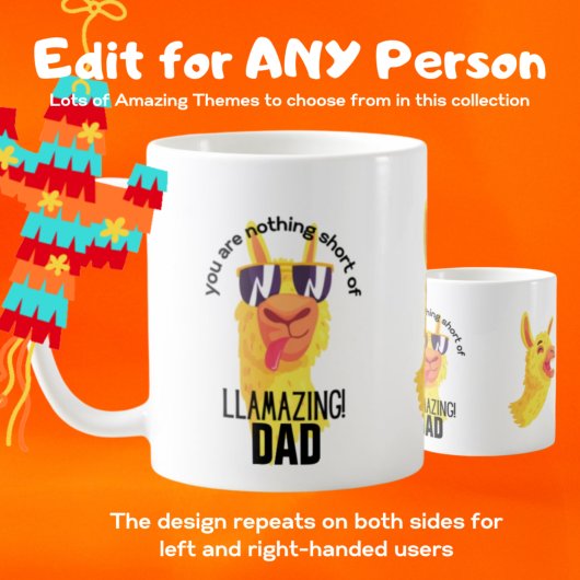 Mug FUNNY LLAMA Vous n'êtes rien de moins que Extraord