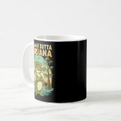 Mug Funny Louisiana Alligator Retro Wildlife Travel Ba (Devant gauche)