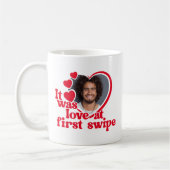 Mug Funny Love Heart Photo (Gauche)