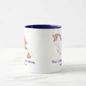 Mug Funny Magique Unicorn Poop Personnalisé (Centre)
