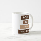 Mug Funny Mah Jongg (Devant droit)