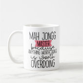 Mug Funny Mah Jongg (Gauche)